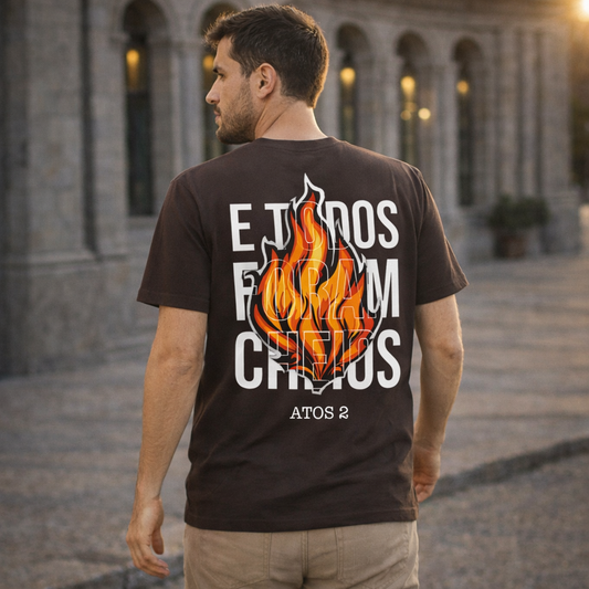 Camiseta Frase "E todos forem cheios"