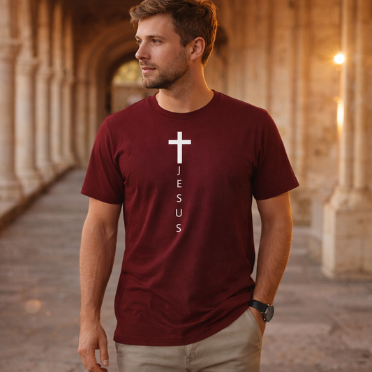 Camiseta Jesus Cristo Cruz - Unissex