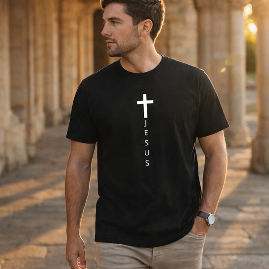 Camiseta Jesus Cristo Cruz - Unissex